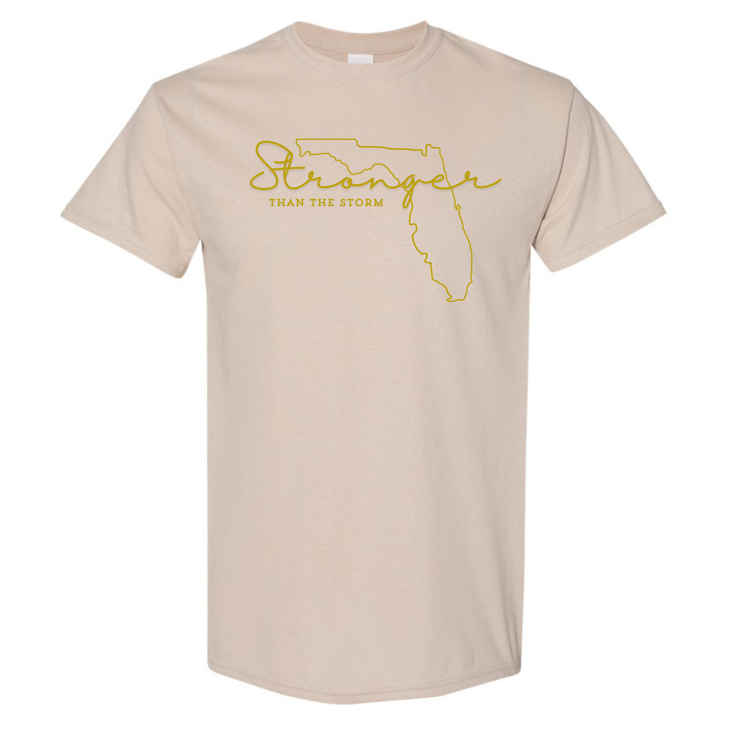 Stronger Than The Storm FL Outline Tee