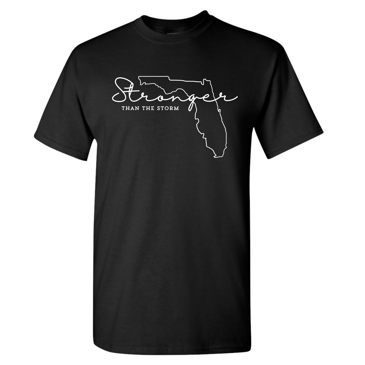 Stronger Than The Storm FL Outline Tee