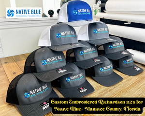 custom embroidered richardson 112 hats 